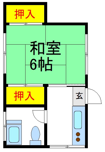 コーポ清美 間取り図