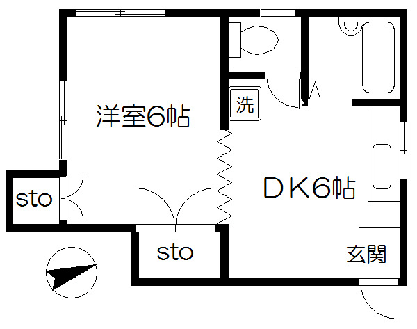 コーポ141 間取り