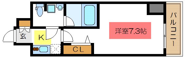 ラフィスタ新小岩 間取り図