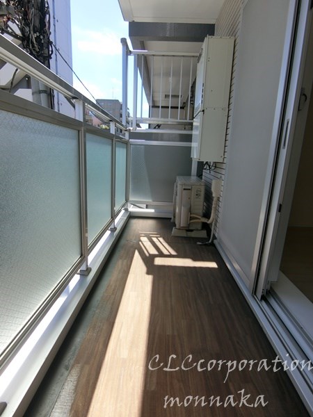 ｂ’ＣＡＳＡ　Ｔａｔｅｋａｗａ ベランダ