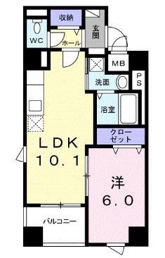 シュバリエ  間取り図