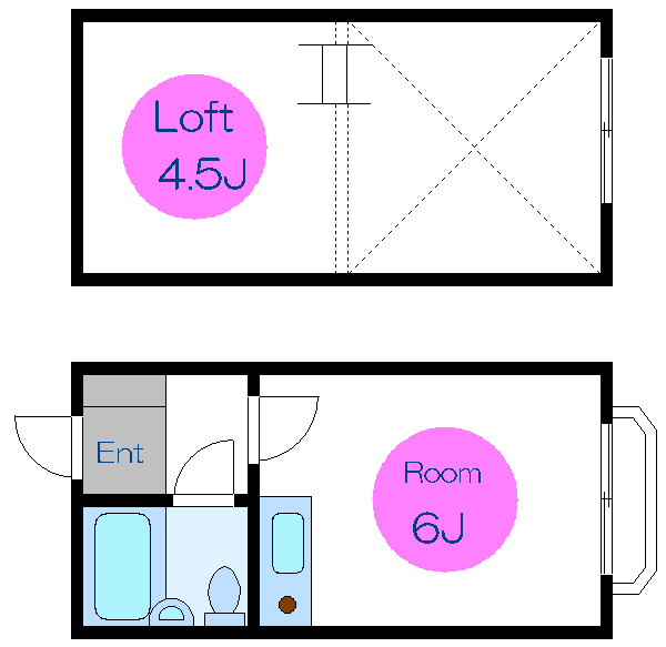 プラザドゥモーリスＡ棟  間取り