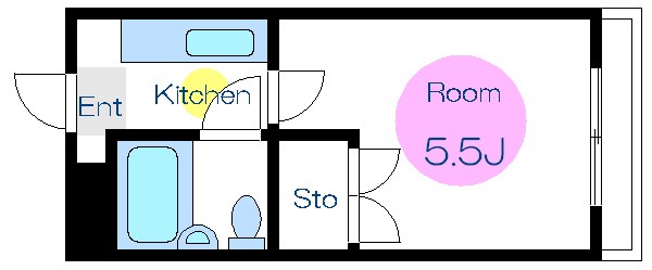 ポニーハイム   間取り図