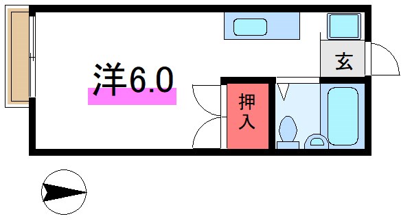 リバーシティⅠ  間取り図