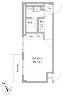 ウェルス中葛西  間取り図