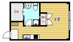 ハローレジデンス東大前 間取り図