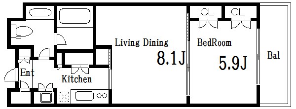 will do 清澄  間取り図