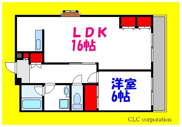 ハイツエレファント 間取り図