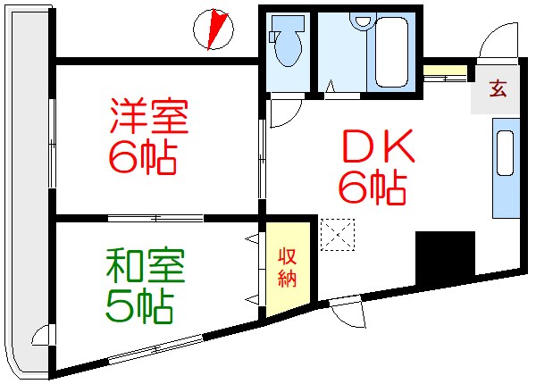 メゾンムーヴェル 間取り