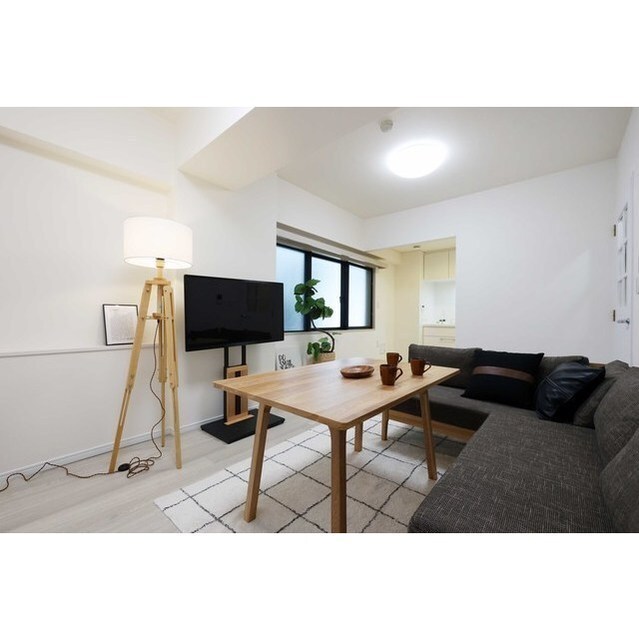 ルクレ日本橋蛎殻町  リビング