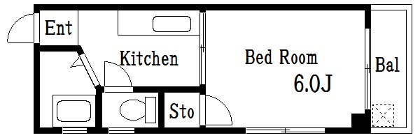 シャトレー山崎  間取り図