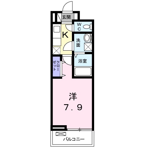 メゾン・ド・プリュネ 間取り図