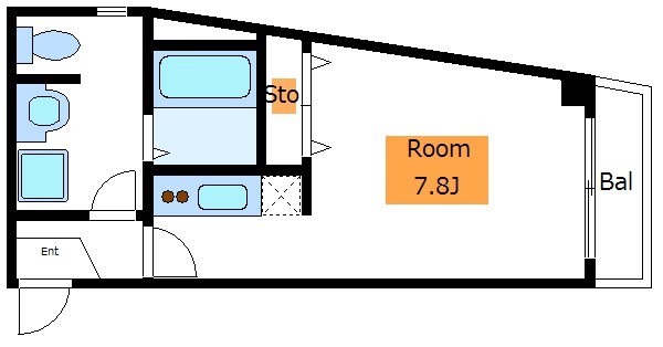 Wise Next 北千住  間取り図