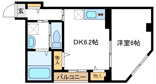 K館  間取り図