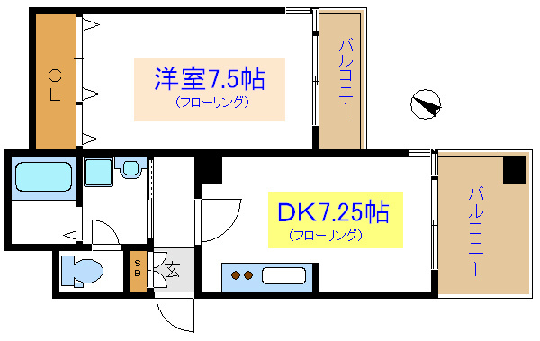 プラネットハイム  間取り図