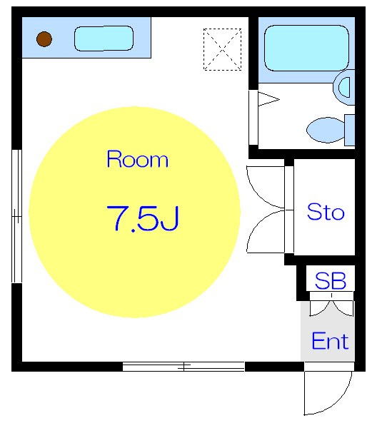 エステートピア 間取り図