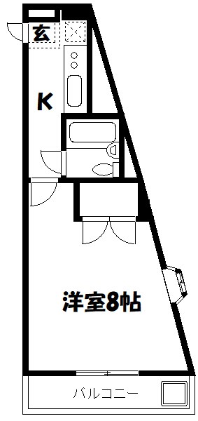 シャトーＭ 間取り図