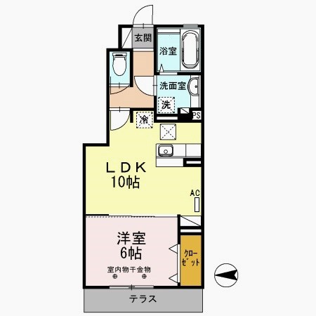 オアシス　パティオ 間取り