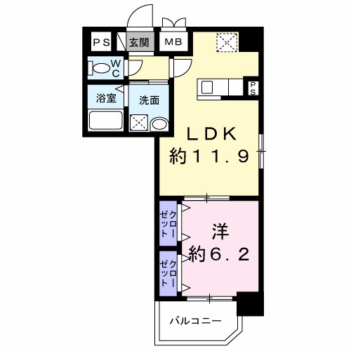 スアヴィス三ノ輪 間取り図