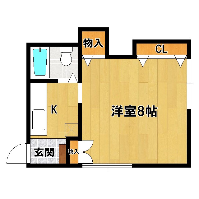 ハイツ徳山  間取り