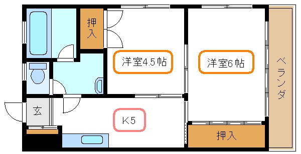 パークレジデンスＢ 302号室 間取り