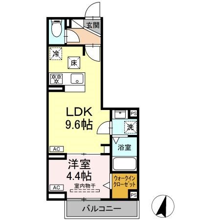 グラナーデ西瑞江 間取り図