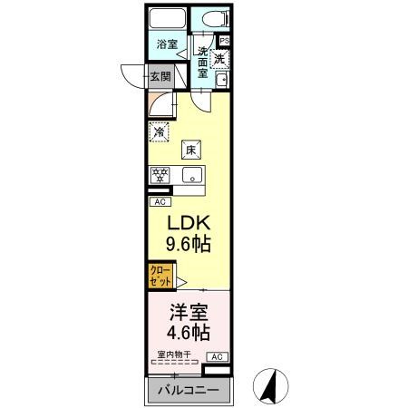 グラナーデ西瑞江 間取り図