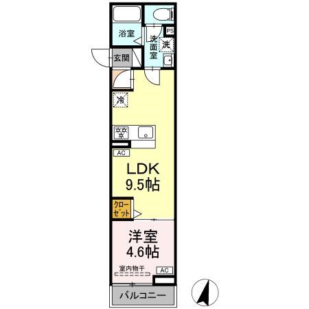 グラナーデ西瑞江 間取り図