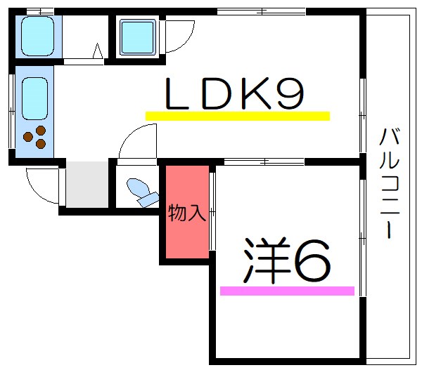 正美荘 間取り図