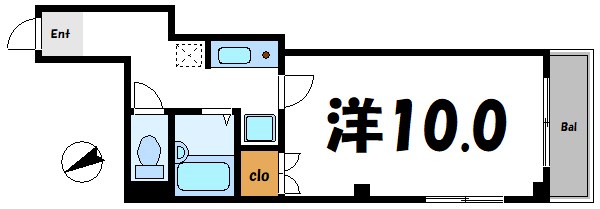 サンライズ明和 間取り図