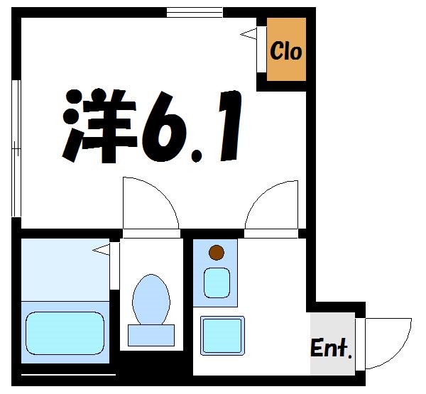 グランツハイム船堀  101号室 間取り