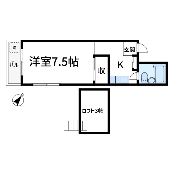 クリエイティブSASE 間取り図