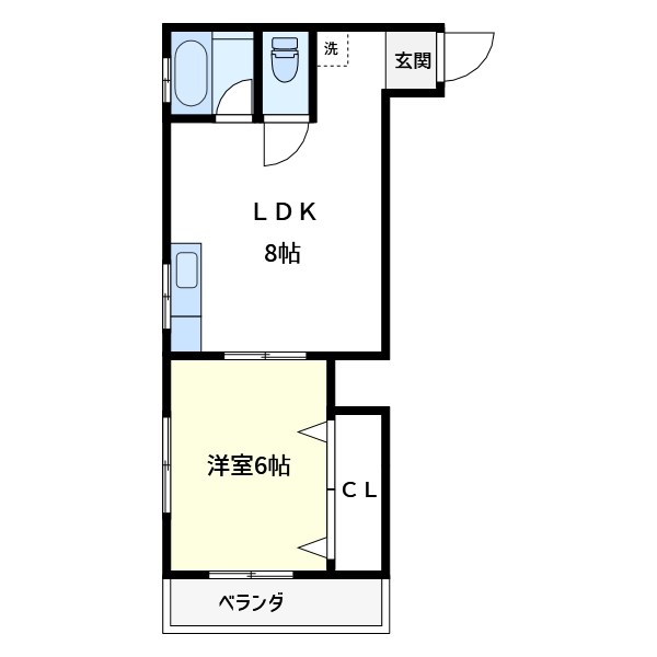 コーポラス上田 間取り