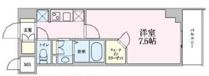 ジニア深川住吉 間取り図