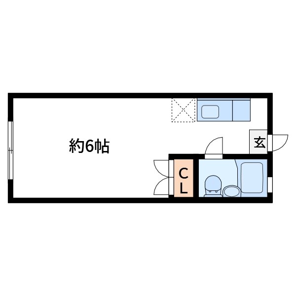 メゾンエイワン  間取り図