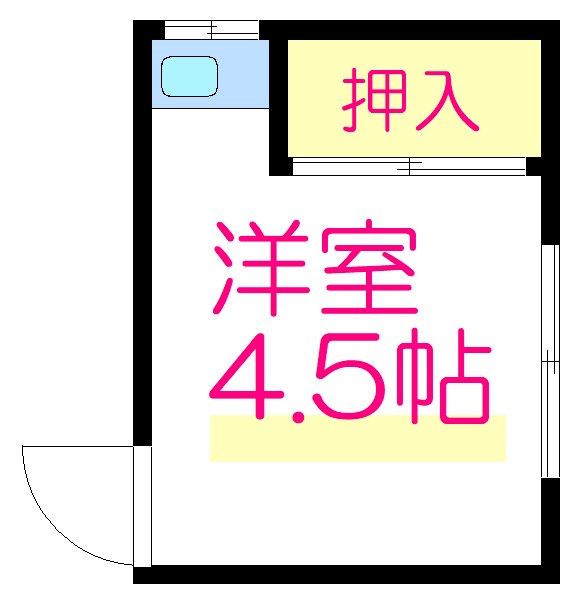 森アパート 間取り図