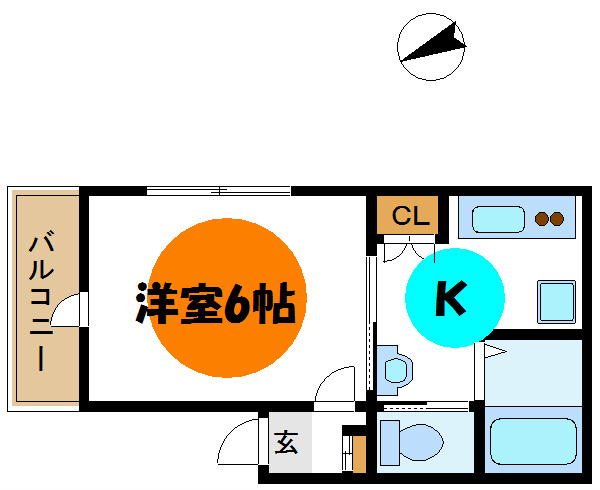 AJ新小岩 間取り図