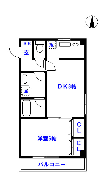 ワコーレ千住Ａ棟 間取り図