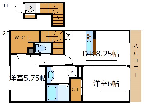 アンタレス 間取り図