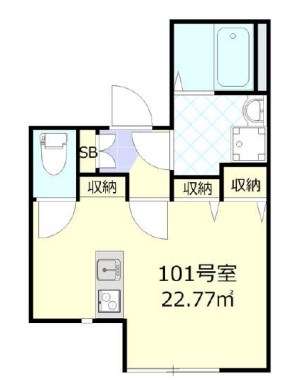 シェリール小岩   間取り図