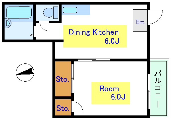 ミヨンシ青山ビル 間取り図