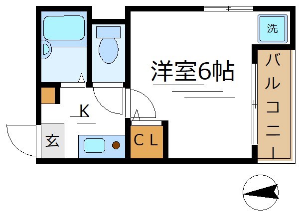 スマートコンパクト堀切 間取り図