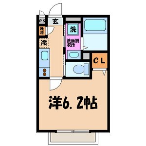 フォレストメゾン亀有 間取り図