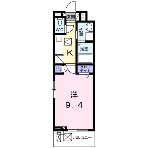 ラリュール 間取り図