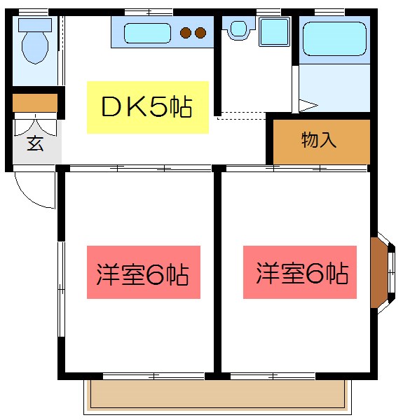 プリモフェリーチェ 間取り図