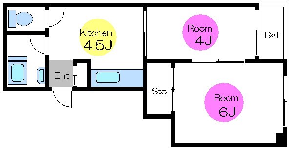 セントラルビル 間取り図