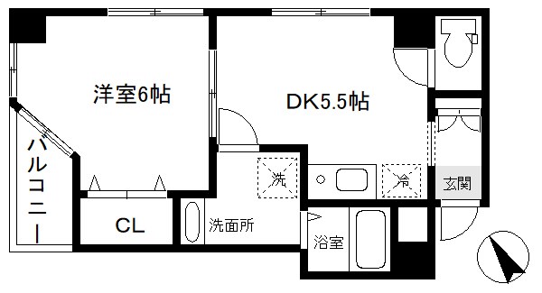 文京ツインタワー 間取り