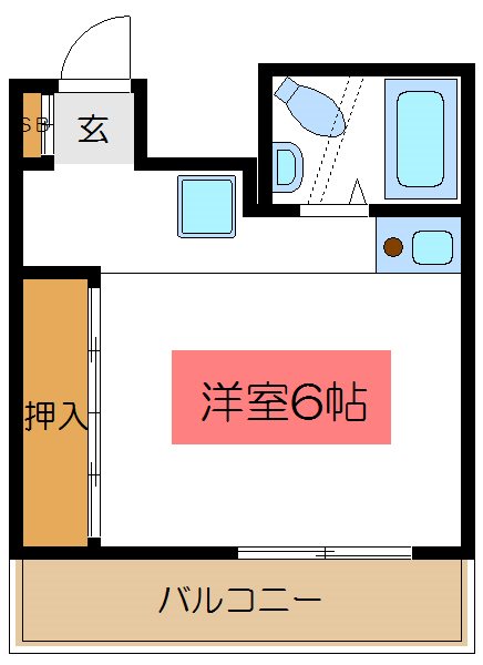 トレランス片柳 間取り図