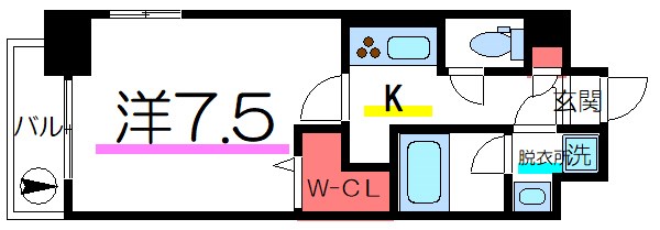 リベットガーデン 間取り図