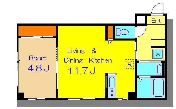 ヴェルドミールⅡ  間取り図